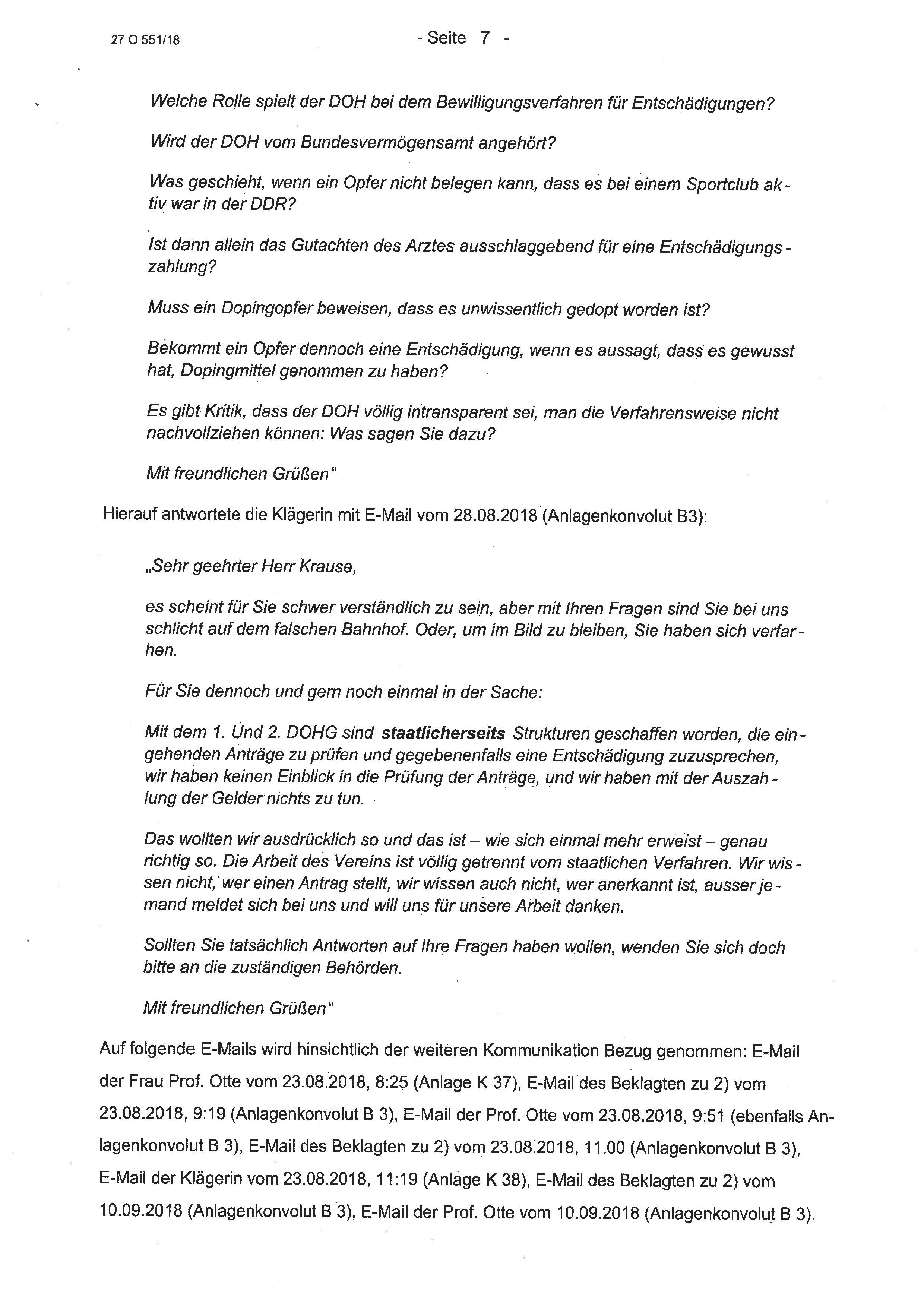 07. Mai 2019 – LG-Berlin Urteil zum Nordkurier – doping-opfer-hilfe e.V.